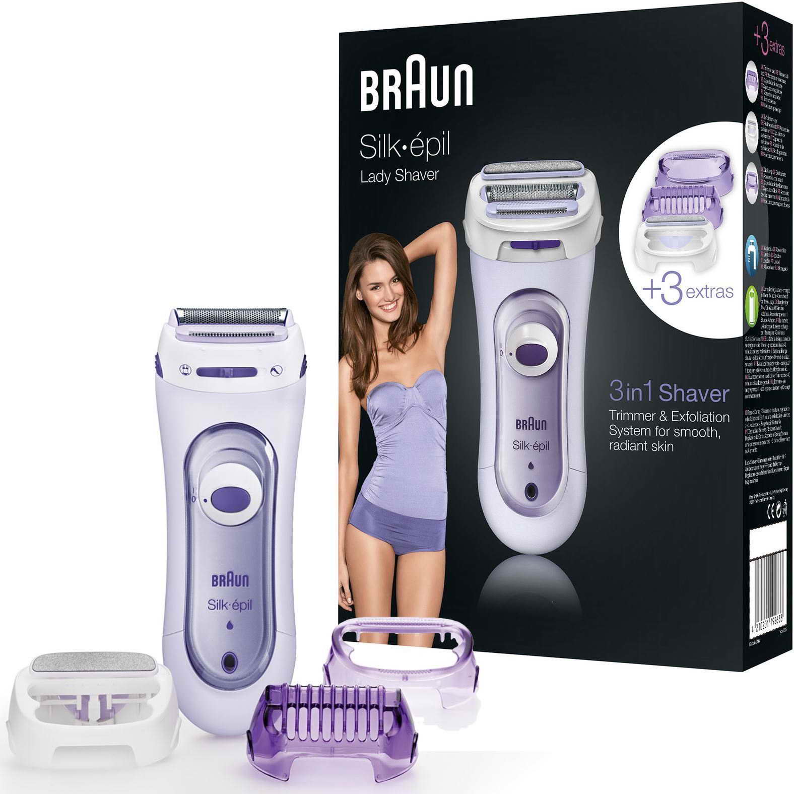 braun shaver women