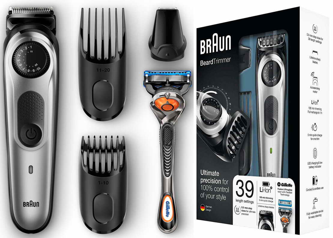 braun bt5060 beard trimmer and hair clipper