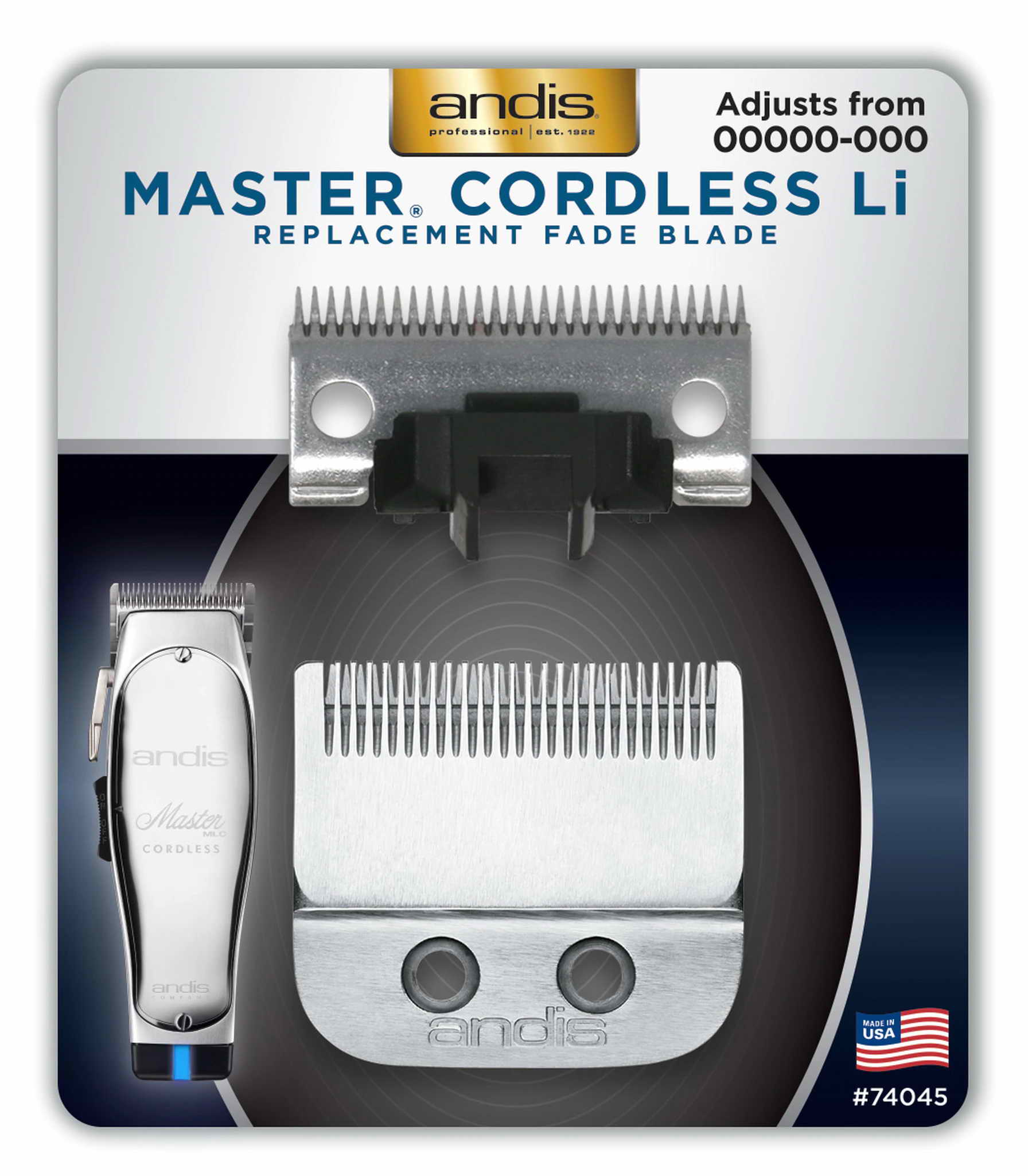 andis cordless trimmer blade