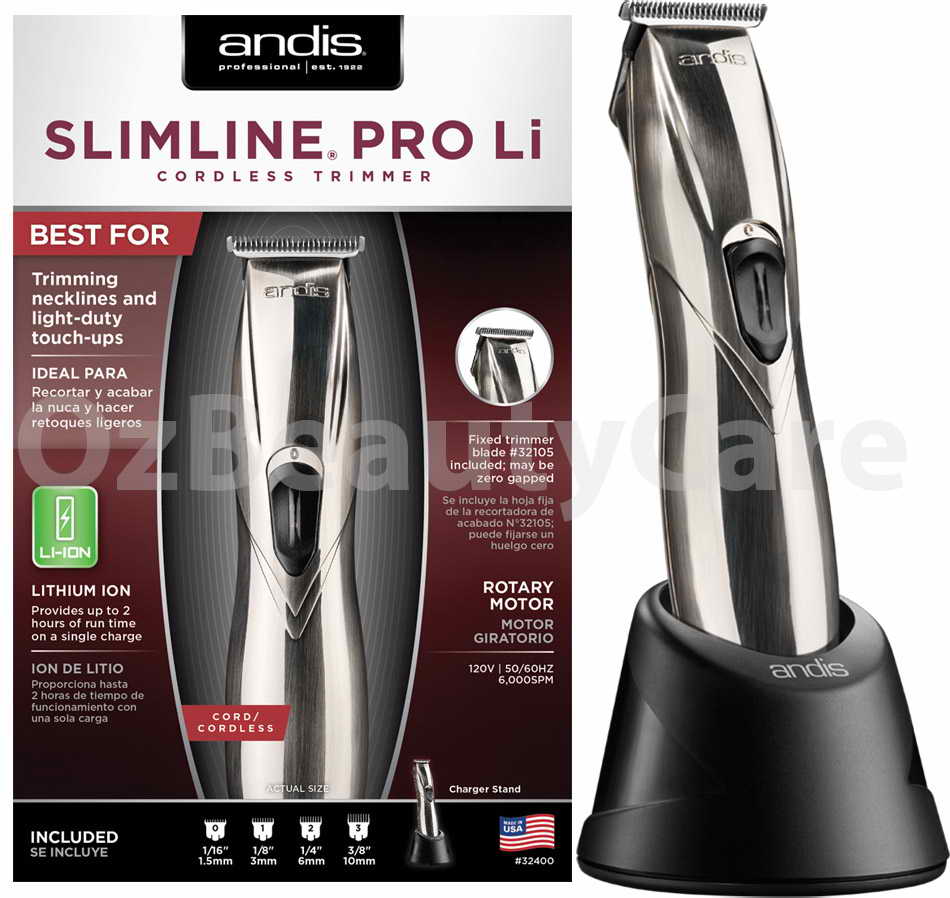 andis slimline pro lithium ion trimmer