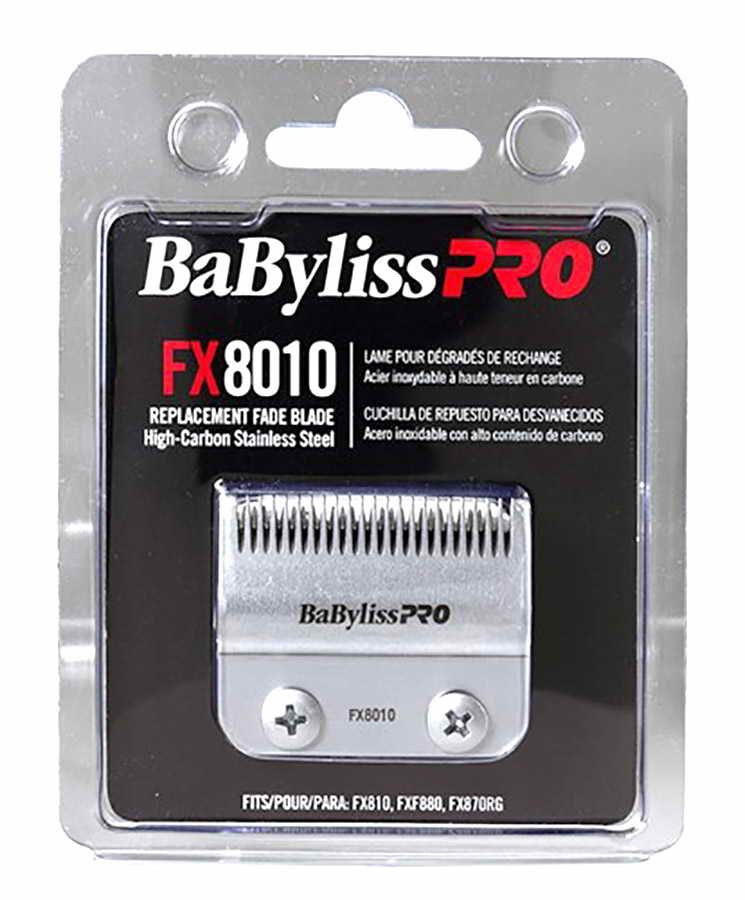 BaByliss PRO Replacement Fade Blade Hair Clipper Silver FX8010