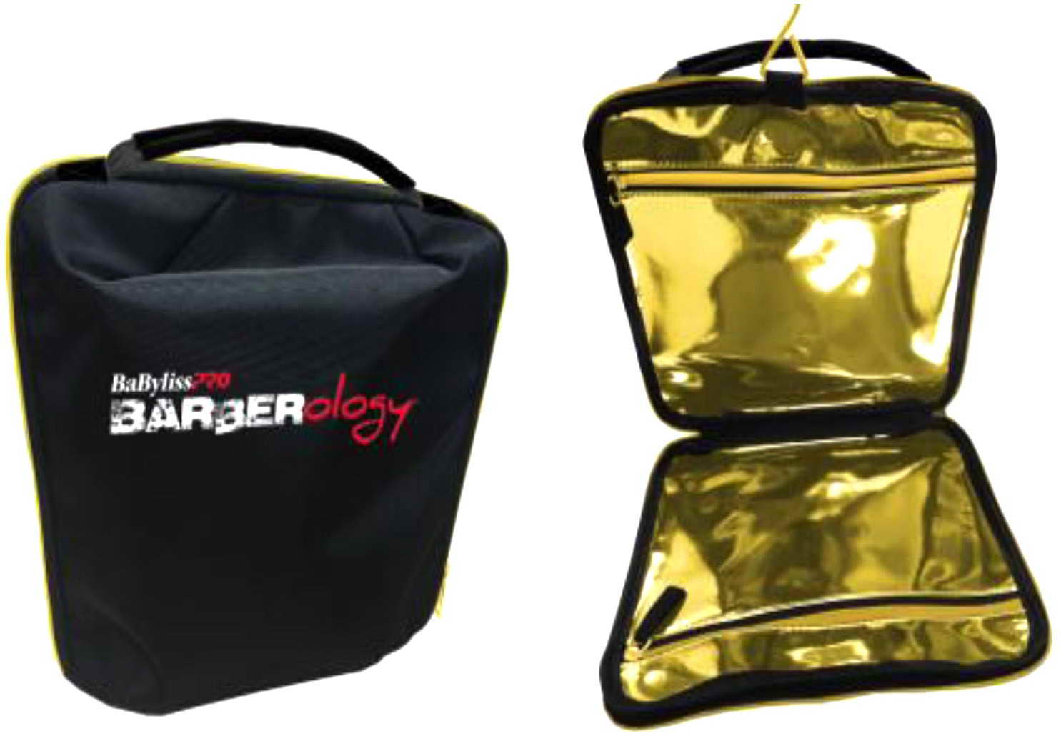 BaByliss Pro Barberology Gold Lined Barber Clipper Bag