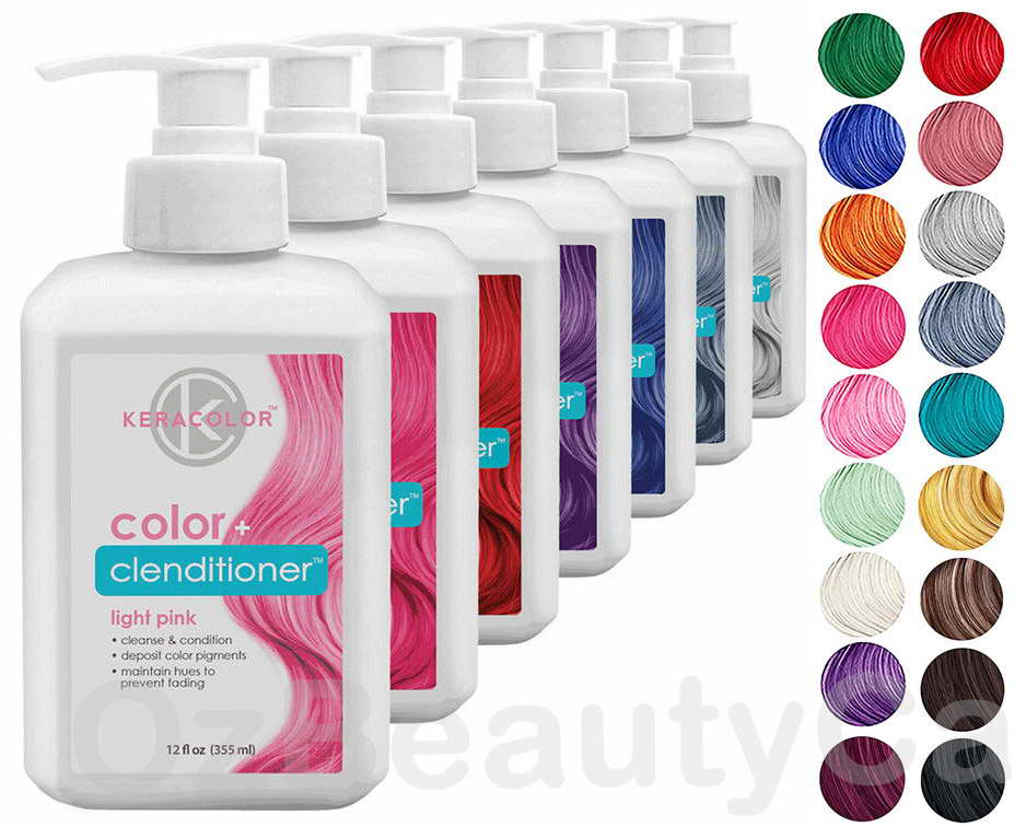 Keracolor Color Clenditioner Colour Shampoo 355ml *Choose Your Colour