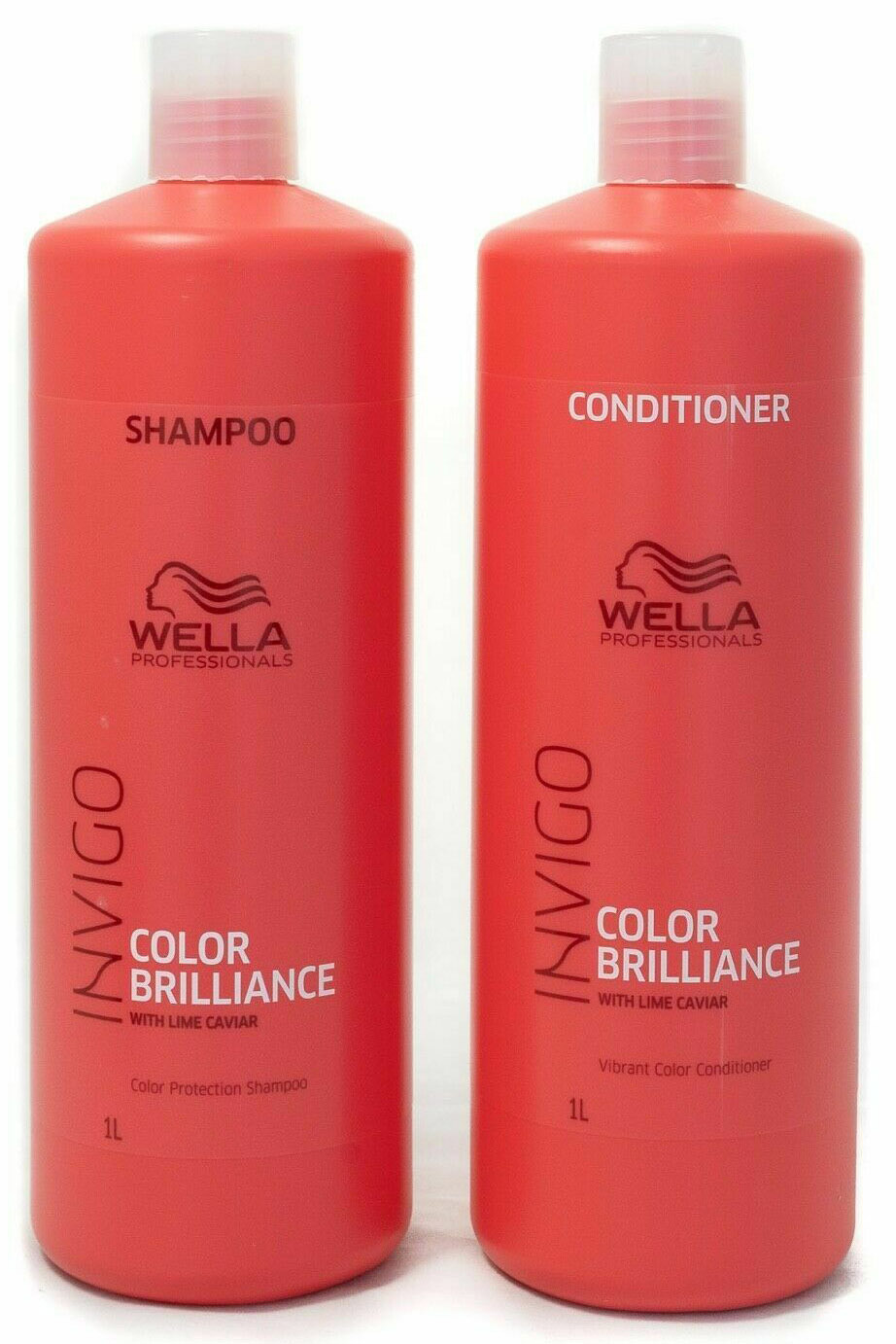 Wella Professionals Brilliance Coloured Shampoo and Conditioner 1L Duo