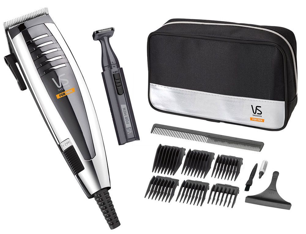 Vs Sassoon Vsm7448ba Hair Clipper Trimmer Men Gift Set Free