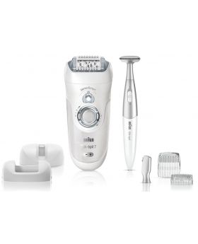 Braun Silk-rpil 7 SensoSmart 7890 Cordless Wet & Dry Epilator Plus Bikini Trimmer