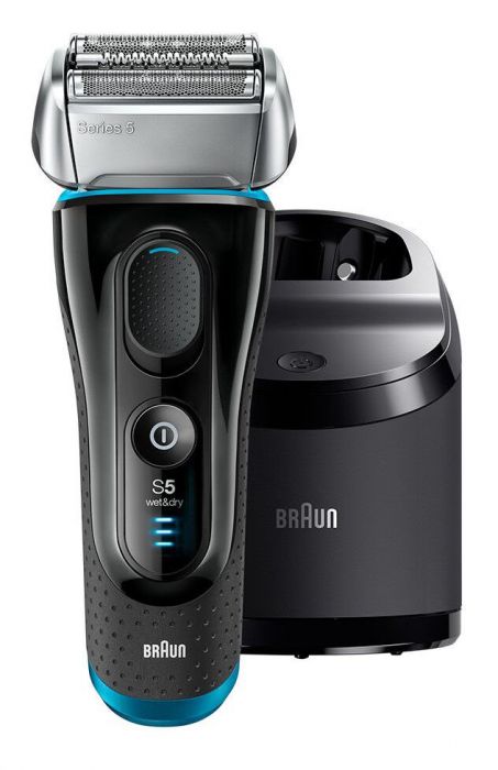 Braun Series 5 5190cc Electric Shaver With Cleaning System - Free