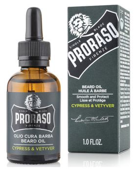 Proraso Cypress Vetyver Beard Oil 30ml