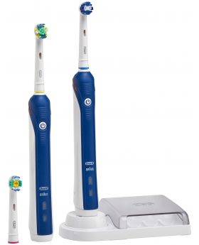 Oral-B PC3000DH ProfessionalCare Dual Handle Electric Toothbrush 