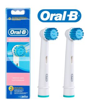 Oral-B Sensitive Clean 2x Electric Toothbrush Heads