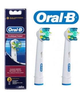 Oral-B FlossAction 2x Electric Toothbrush Heads 