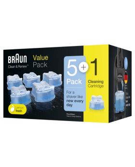 Braun Clean & Renew Refill Cartridge - CCR2 (6x Refill Units)