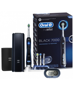 Oral-B IQ7000 Triumph With SmartGuide Electric Toothbrush - Black