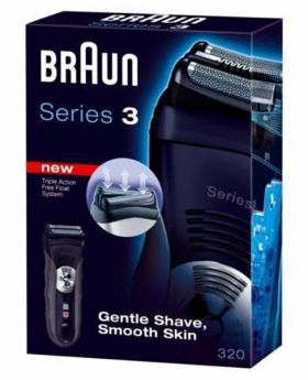 BRAUN SERIES 3 320 MEN'S ELECTRIC SHAVER 