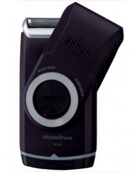 Braun MobileShave M30 Men's Travel Electric Shaver