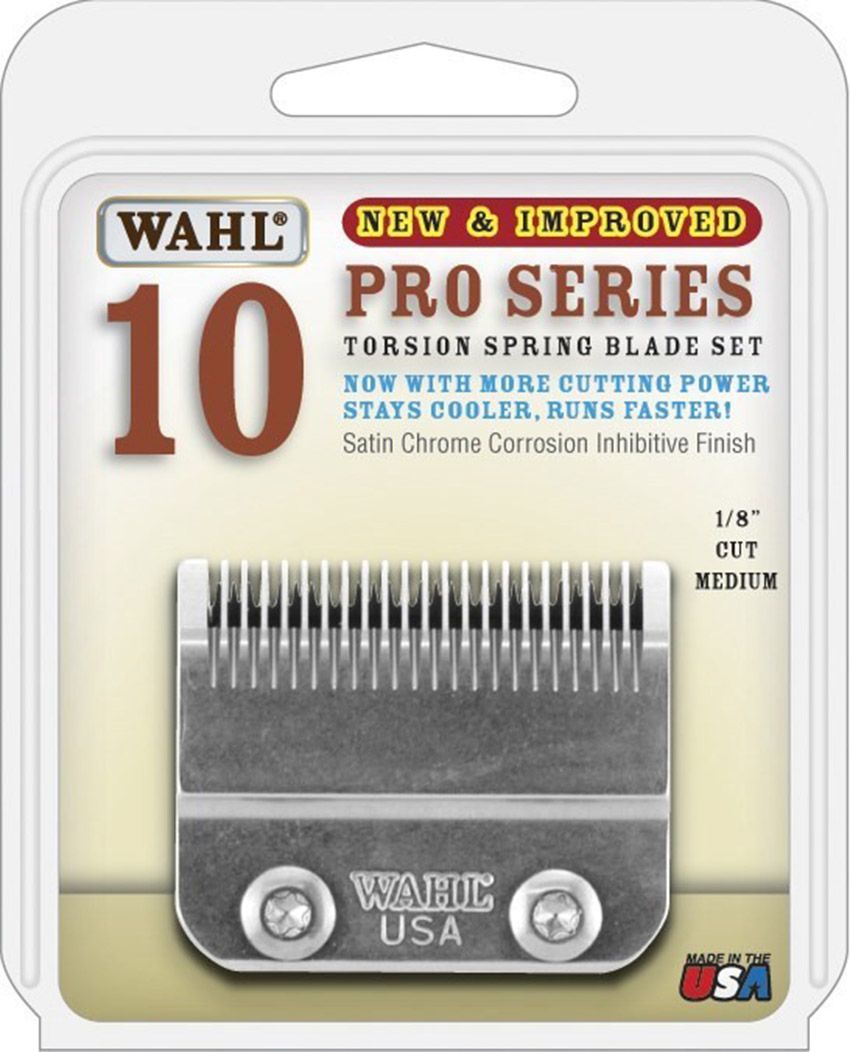 Wahl Pro Series Cord/Cordless Clipper Replacement Blades Set 10 2097