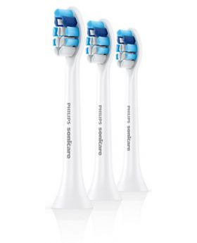 3x Sonicare HX9033 ProResults Gum Health Standard Sonic Toothbrush Heads Pack